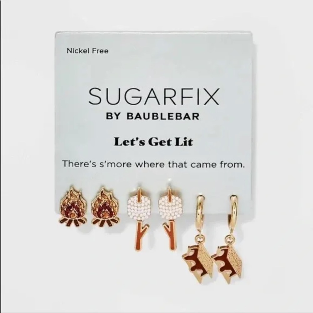 SUGARFIX by BaubleBar Fall Earrings- Set of 2 - Picture 7 of 8
